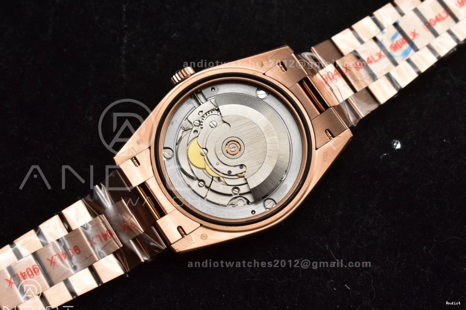 AllSeason on DayDate RG QF Edition Steel 40 V4 Slate 904L Dial Ombre 711 A2836 Best President Weight) (Gain Bracelet 0716